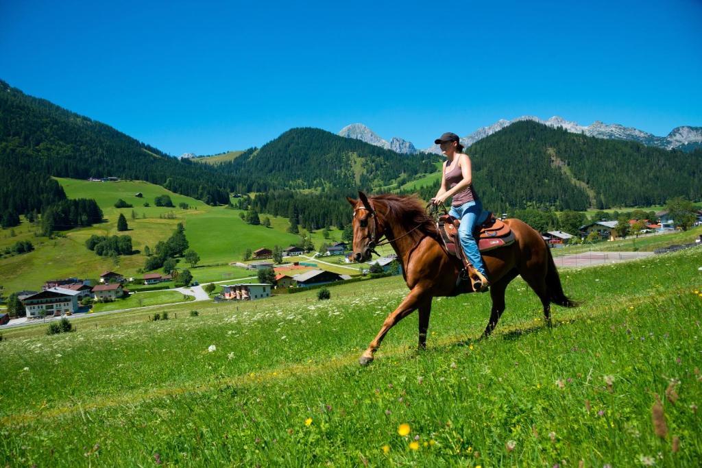 Wohlfuehlresort Und Feriengut Martinerhof Санкт-Мартин-ам-Тенненгебирге Экстерьер фото